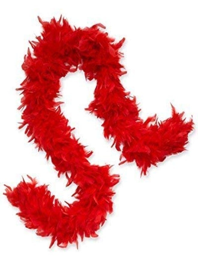 شورو وشاح ريش ناعم من SHORO، مناسب لحفلات التنكر وحفلات الزفاف، وشاح ريش أحمر اللون، مناسب لحفلات الزفاف - Image 3